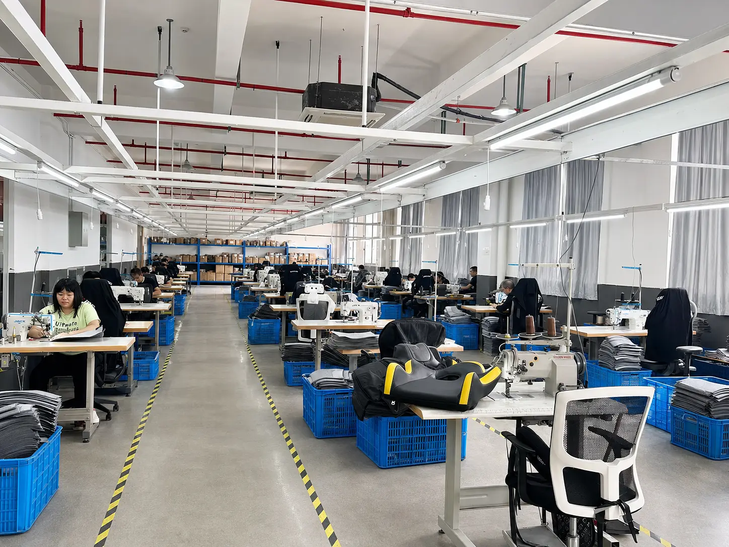 Cutting and sewing workshop