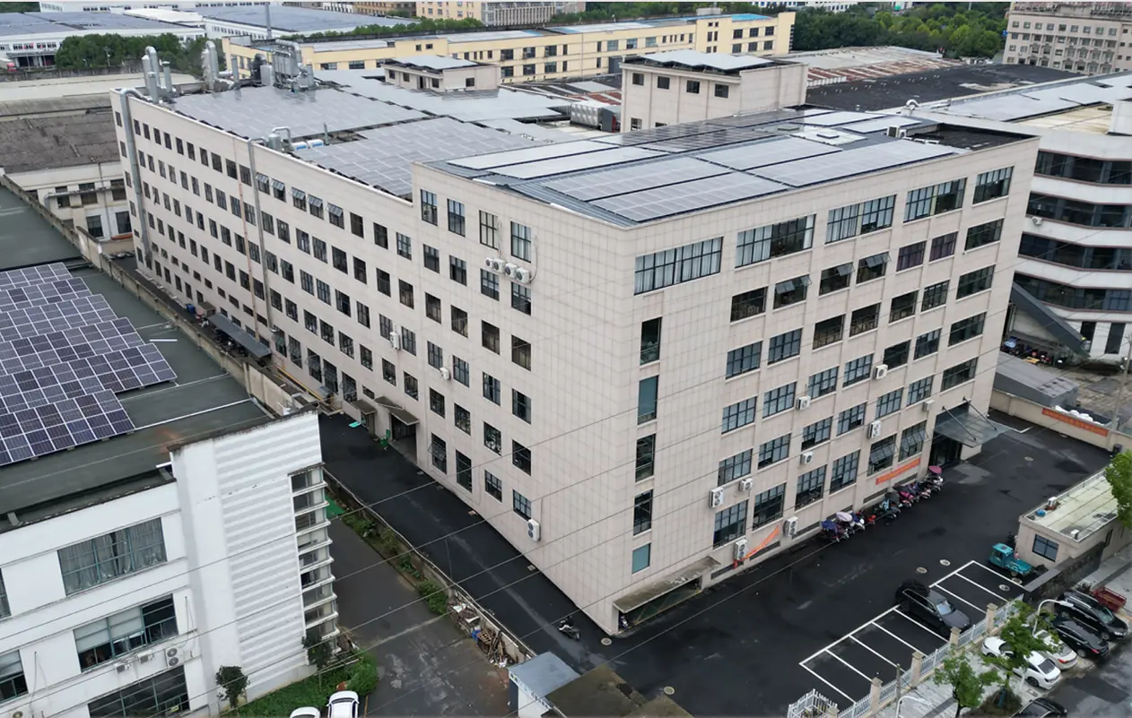 Anji Gumi factory aerial view